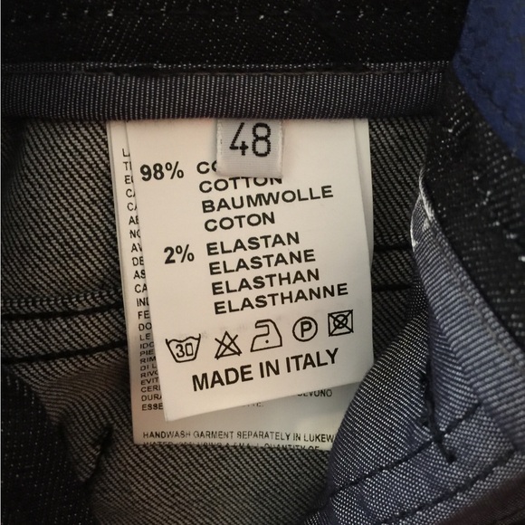 Angelo Galasso Men's Black Straight Jeans size 30/34 - Picture 7 of 10